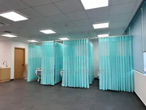 Infection-Control Curtain Panels for Facilities