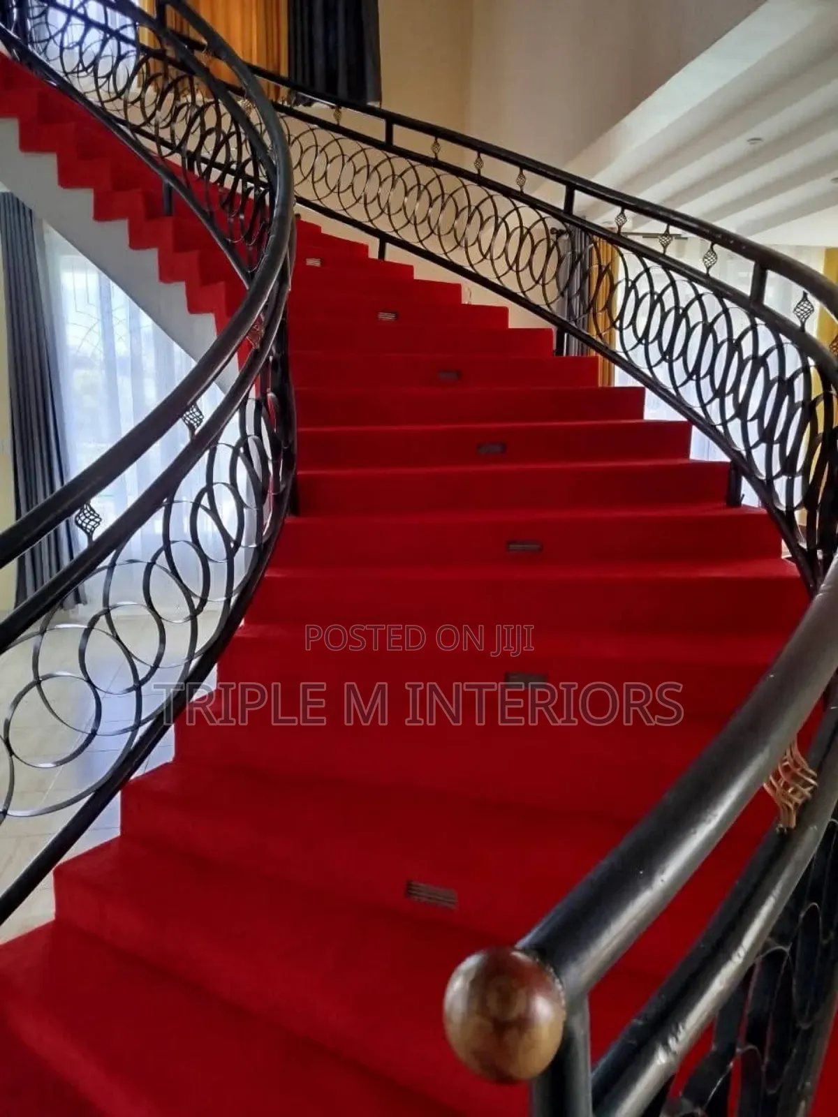 Rich Scarlet Flooring | Smooth Stylish