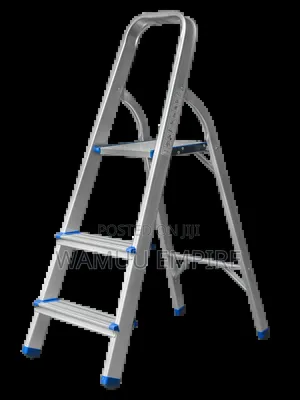 Minara Aluminium Household Step Ladder (3 Step)