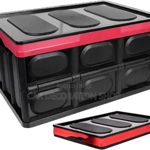 Plastic Black Collapsible Boot Organizer Universal Fit