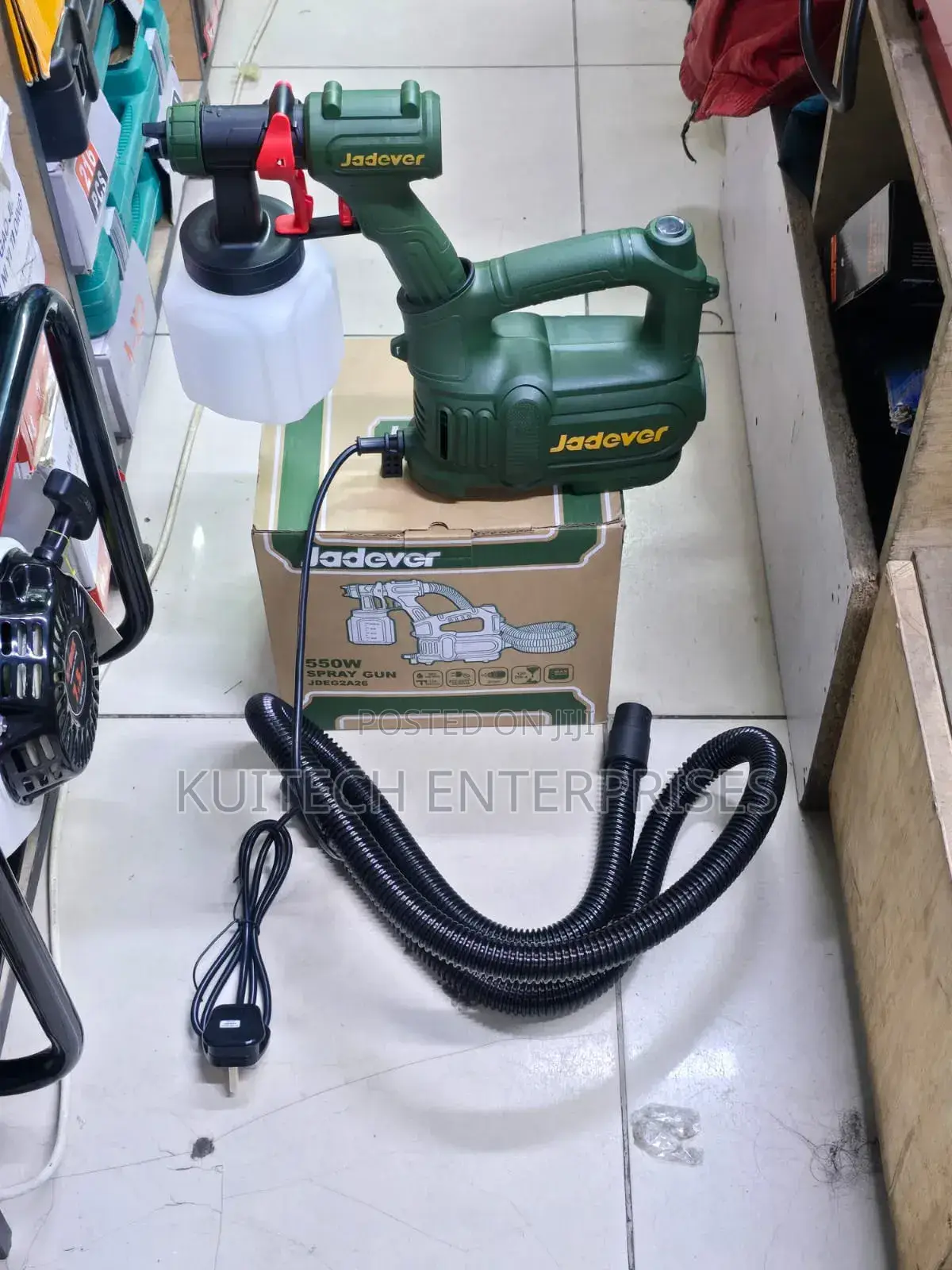 550w Electric Spray Gun/ Sprayer Gun With Compressor Hose Pipe