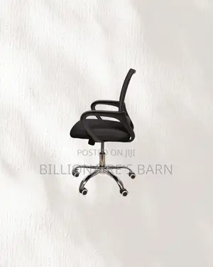 Secretarial Mesh Office Chair Ergonomic Fabric Seat