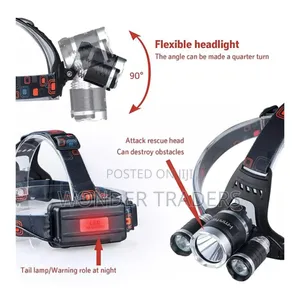 Lamps Headlight Rechargeable Led Headlamp/Flashlight*