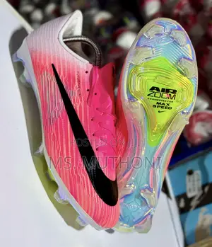 Nike Air Zoom Mercurial Soccer Boots in Vibrant Pink