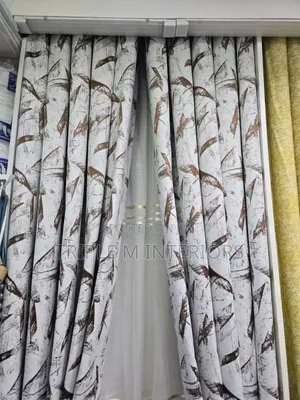 Contemporary Living Space Drapes