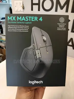 The Is a Logitech Mx Master 4 High-Performance Wireless Mouse.