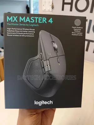 The Is a Logitech Mx Master 4 High-Performance Wireless Mouse.