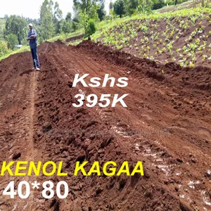 For Only KSHS 395,000. Grab 40*80 Plot in Kenol Kagaa