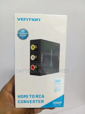 This Is A Vention Hdmi To Rca Converter - Black