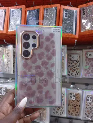 Leopard-Print Protective Case for Samsung Galaxy S25 Ultra .