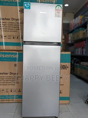 *Hisense 154litres Double Door Refrigerator Fridge*