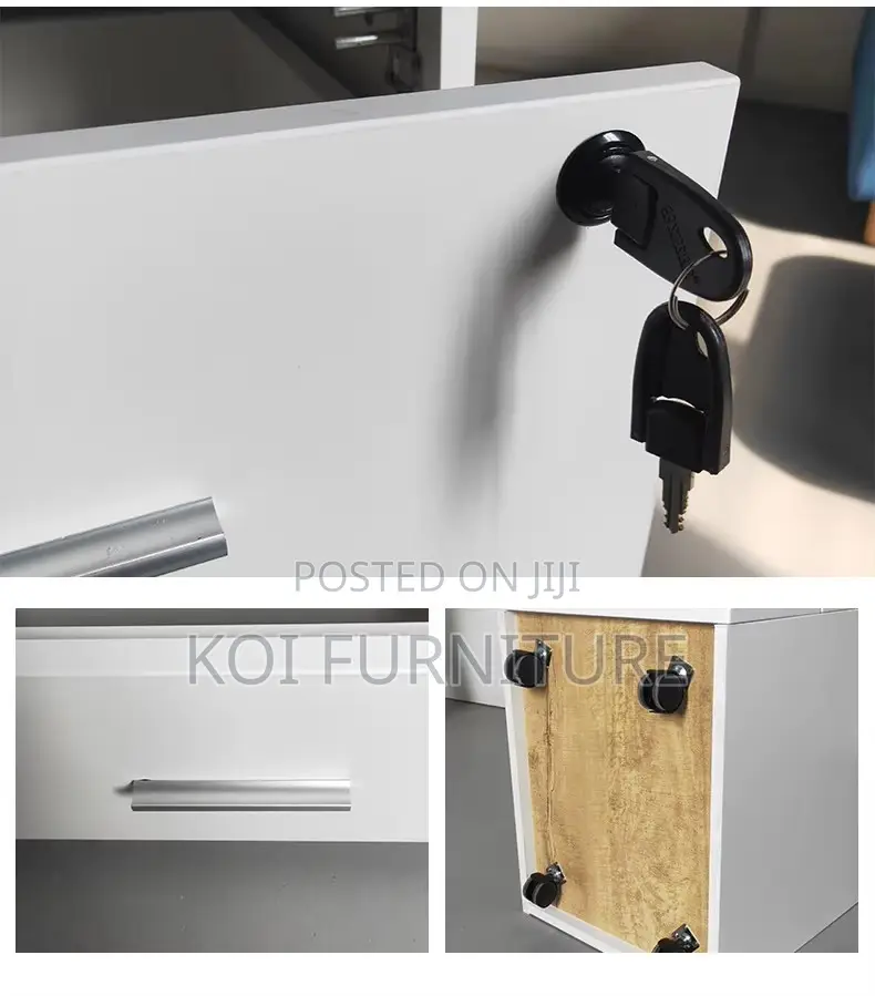Office Cabinet; Mobile Pedestal Efficient Organization Compact Cabinet