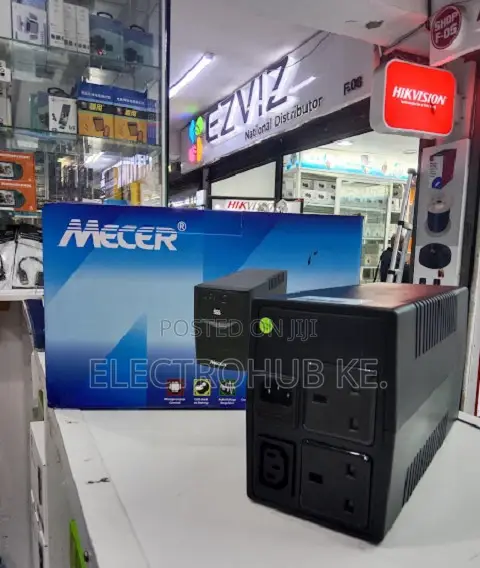 Power Backup Mecer 850va Ups - Safe Efficient