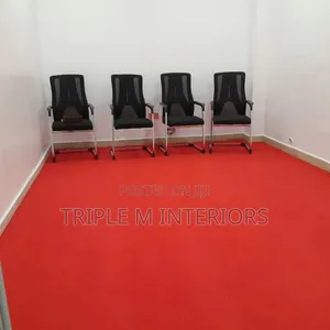 Elegant Room-Wide Textile Finish