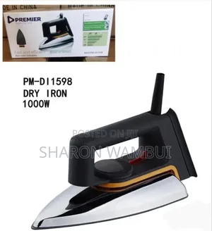 New Premier Dry Iron 1000w/Premier Dry Iron 1000w
