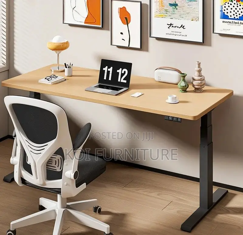Office Desk; 1.6 Meters Adjustable Table for Workspace and Study