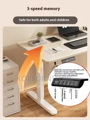 Office Desk; 1.6 Meters Adjustable Table for Workspace and Study