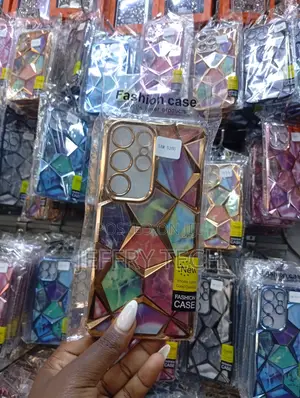 Fashion Case" Marble-Patterned Cover for Samsung Galaxy S26 Ultra.
