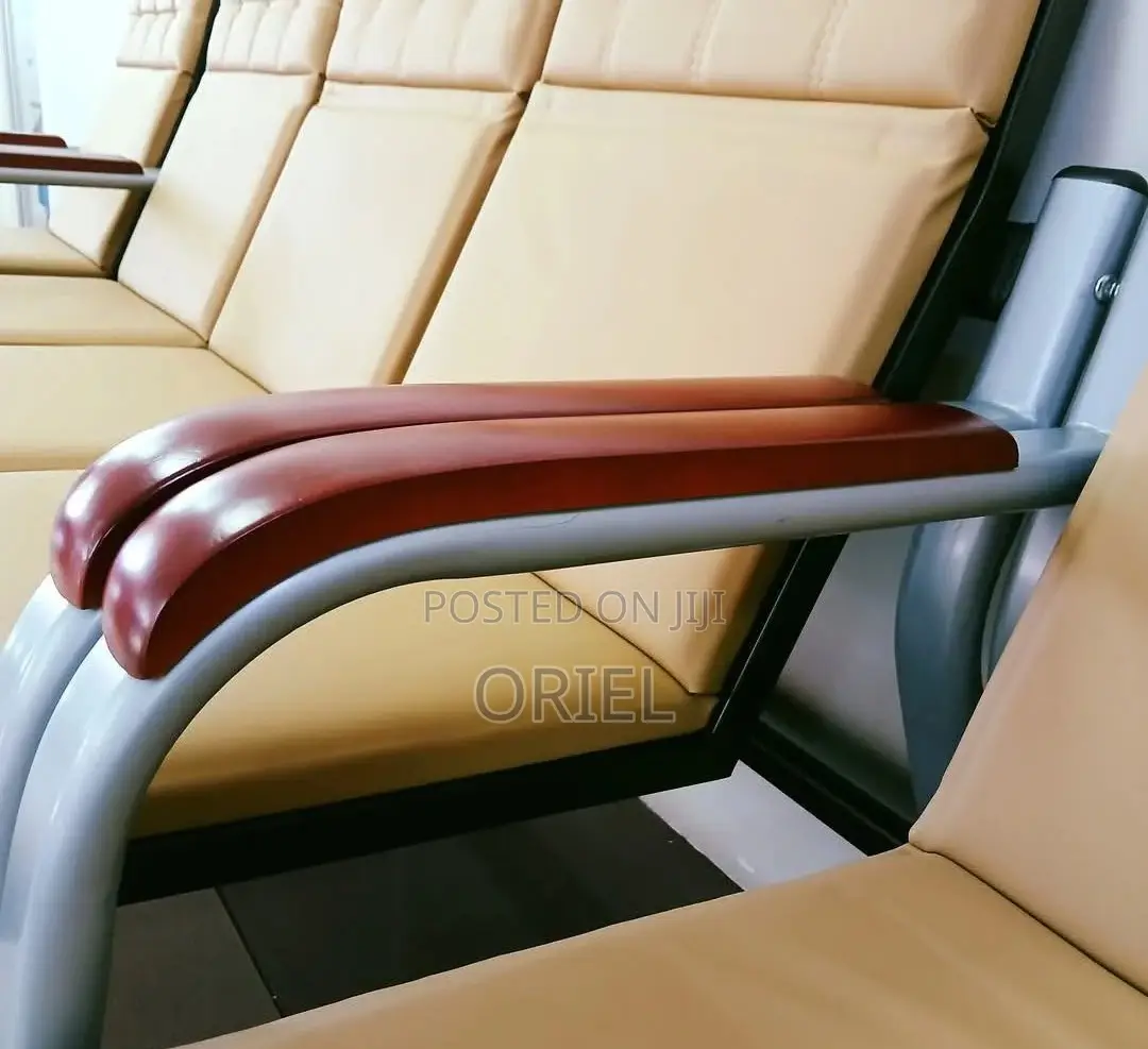 Office Bench : Waiting Office Sofa Bench 5-Seater