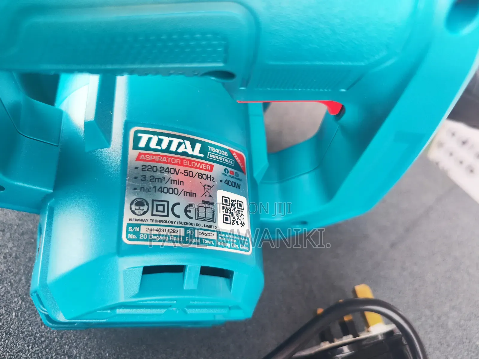 Total Aspirator Blower 400w