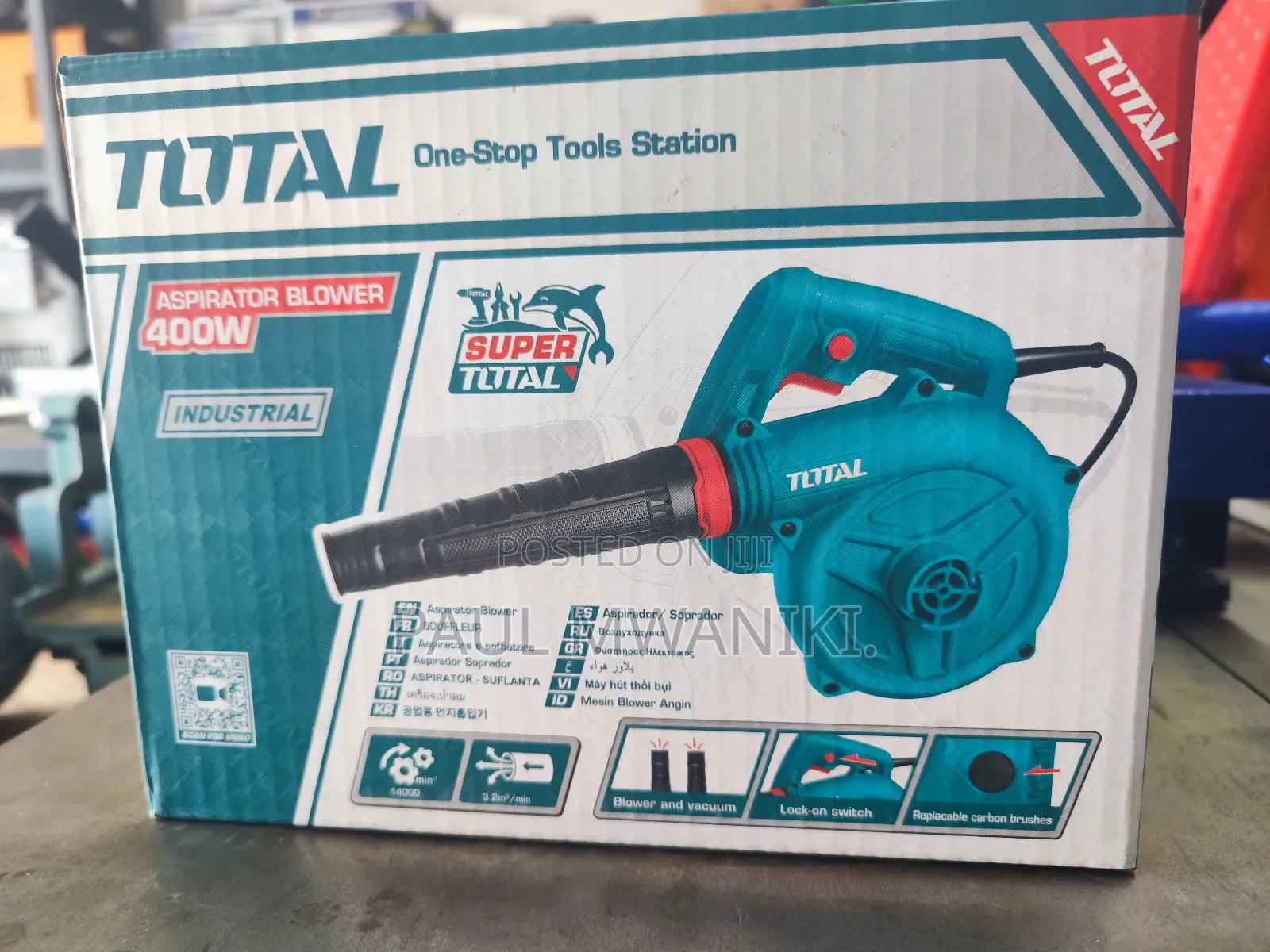 Total Aspirator Blower 400w