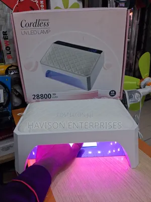 Double Cordless/Rechargeable Uv Lamp