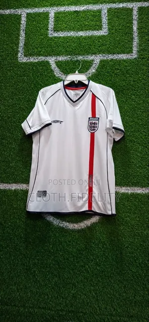 England Home 2002 Retro Jersey