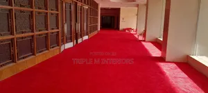 Wide Area Hall Carpet Design Delta 4mm