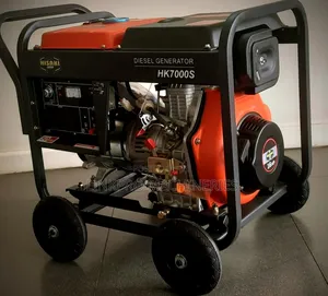 Hk7000s Hisaki Japan Diesel Generator Rated Output 9.3 Kva