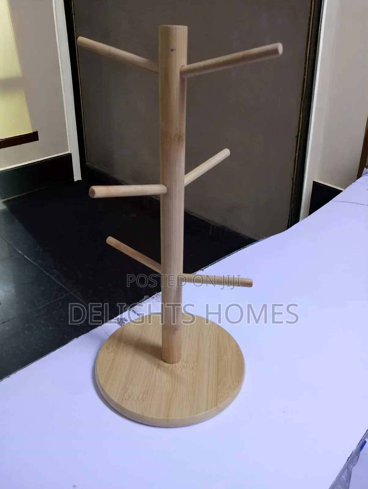 Bamboo Cup Holder/ Stand