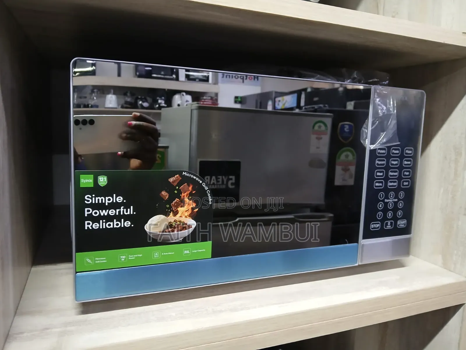 Syinix 20 Litre Digital Microwave Machine