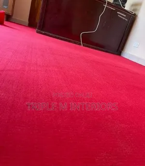 Living Space Red Delta Carpet Solution