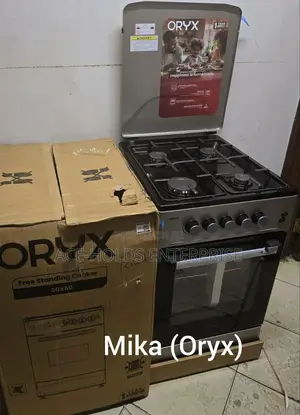 Full Gas Mika Standing Gas Cooker - 50 by 60