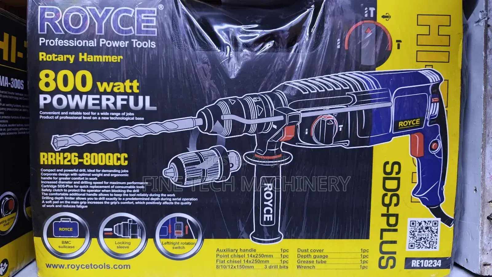 Quality Royce Rotary Hammer Drill
