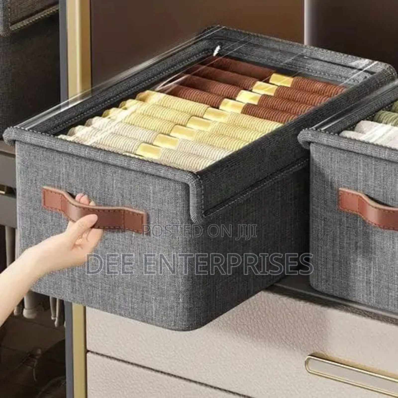 Foldable Multipurpose Closet Organizer (With Cover)