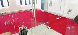 High-End Office Delta Carpet Layout