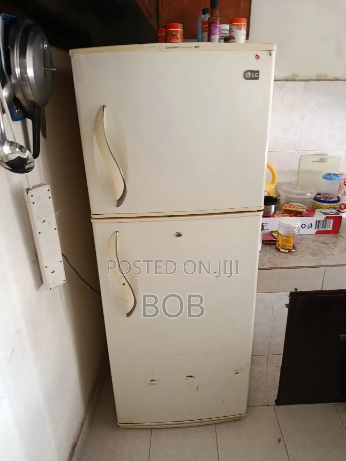 Lg Two-Door Fridge