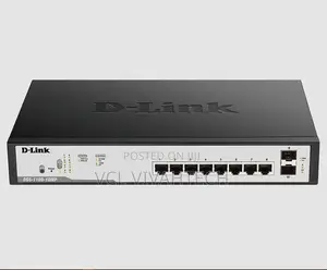 D-Link 10-Port Gigabit Poe Smart Managed Switchdgs-1100-10mp