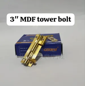 3-Inch Tower Bolt Designed