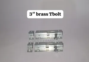 3-inch Tower Brass Bolts