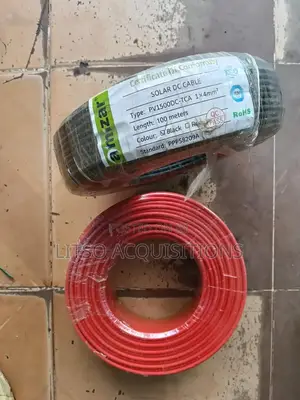 6mm Pv Solar Cable – 100 Metres Roll (Amizar Brand)