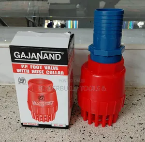 3" Heavy Duty Plastic Footvalve With Blue Collar