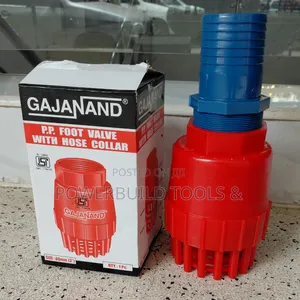 3" Heavy Duty Plastic Footvalve With Blue Collar