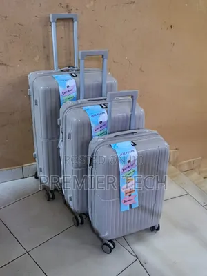 Unbreakable Rubber Suitcase Pp 3-in-1 Suitcase Set