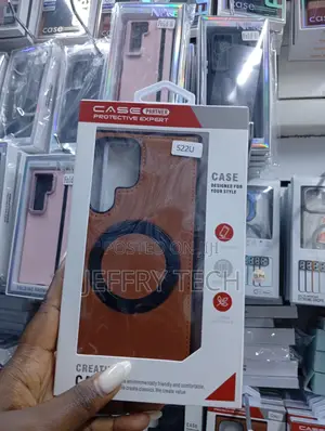 Leather Magnetic Ring Case for the Samsung Galaxy S26 Ultra