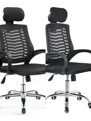 Adjustable Swivel Headrest Office Chair KFJP