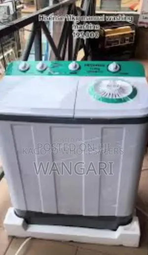 Washing and Spinning. V Hisense 11kgs Twin Tab