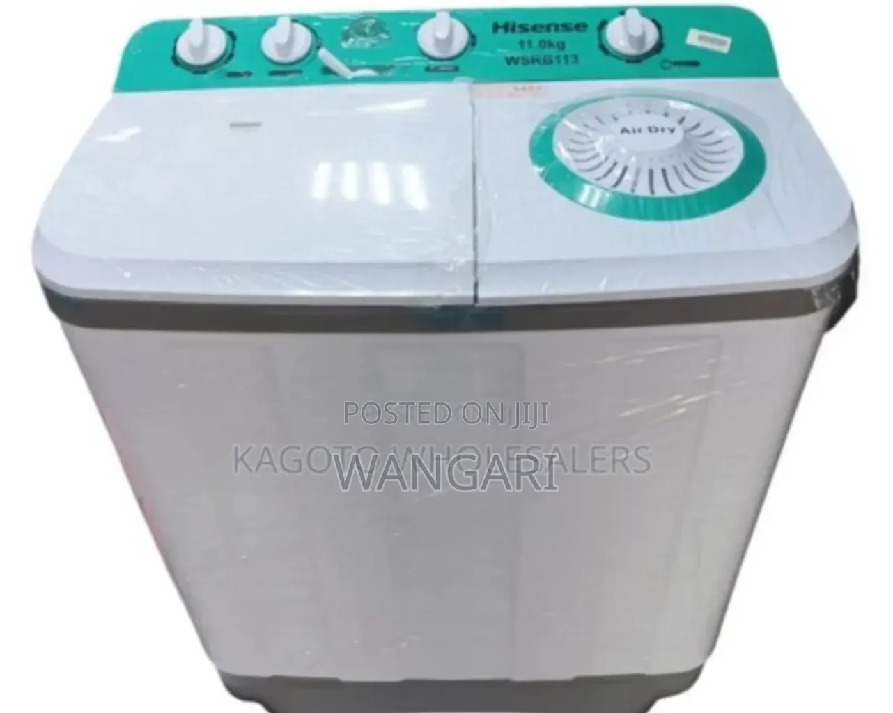 Top Loading Hisense 11kgs Twin Tab