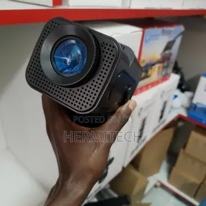 Hy320 Mini Projector for Home Use Resolution Wifi Support