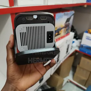 Hy320 Mini Projector for Home Use Resolution Wifi Support
